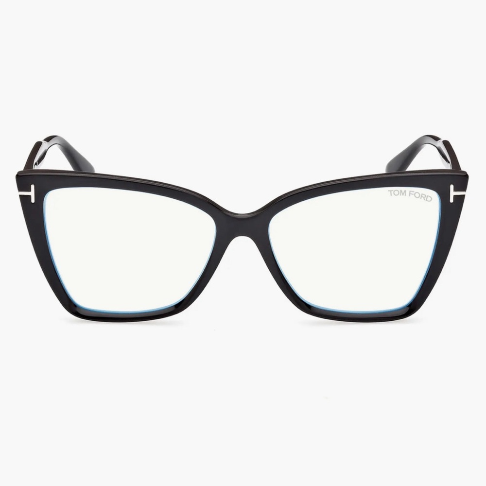TOM FORD 55mm Cat Eye Blue Light Blocking Glasses
